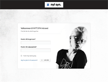 Tablet Screenshot of intranet.nytsyn.dk